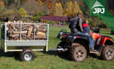 Tipping ATV trailer Gardener